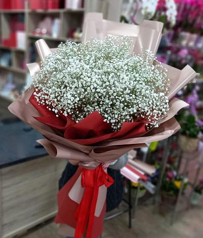 Букет цветов из: Гипсофила в Когалыме