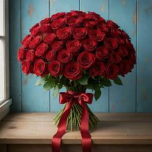 Букет Красные розы Блэк Меджик в Когалыме