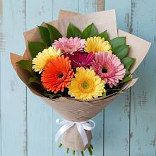 Букет цветов из:  Герберы #REPLACE_PRED# Когалыме