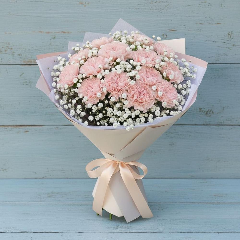 Букет цветов из: Гвоздики в Когалыме