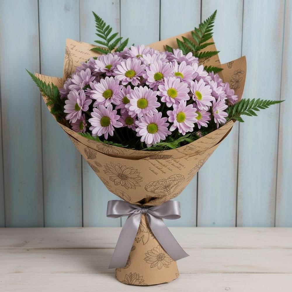 Букет цветов из: Хризантемы в Когалыме