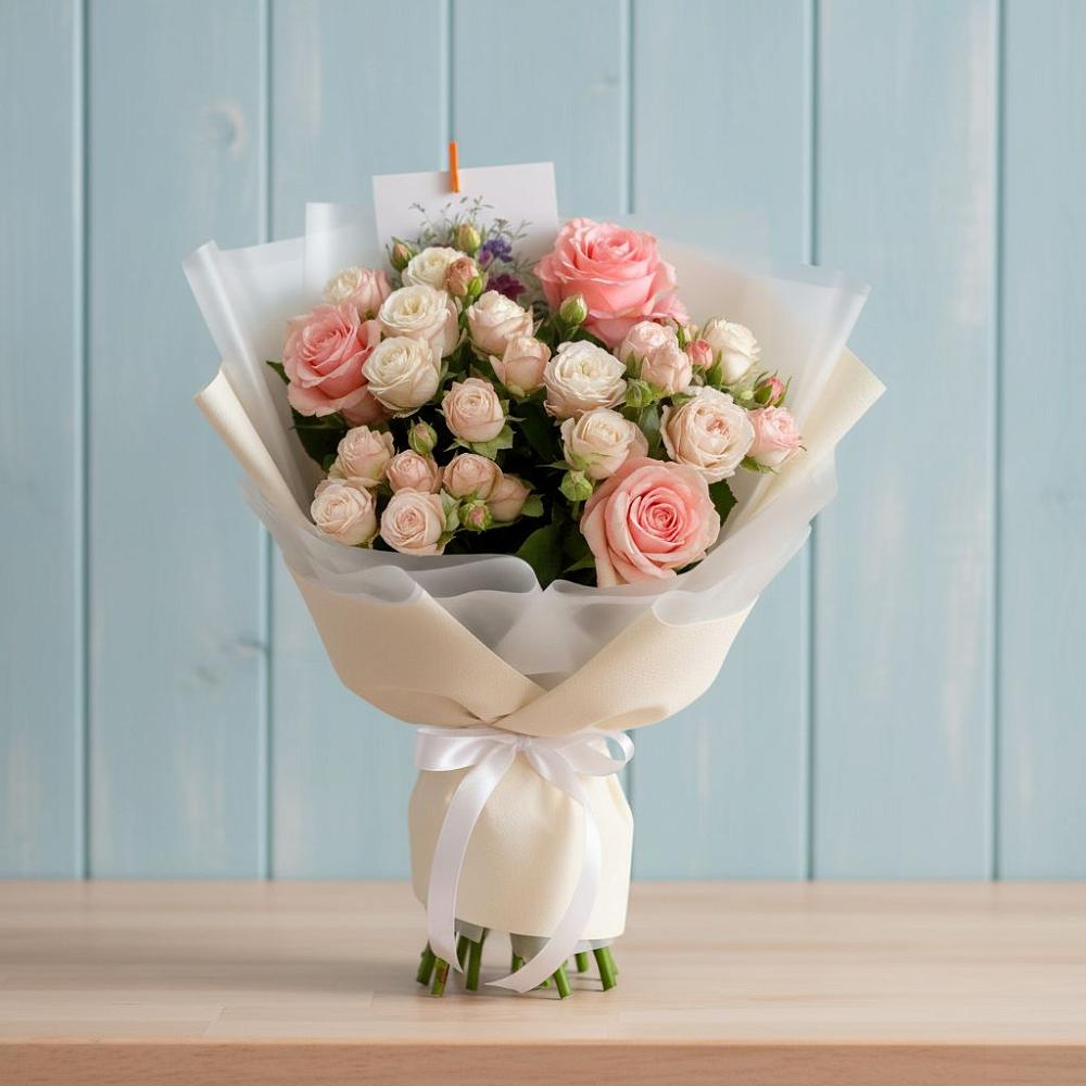 Букет цветов из: Розы в Когалыме