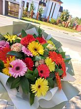 Букет цветов из:  Герберы #REPLACE_PRED# Когалыме