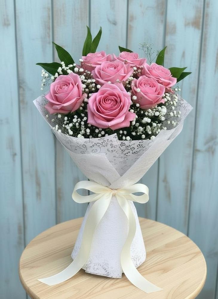 Букет цветов из: Розы в Когалыме