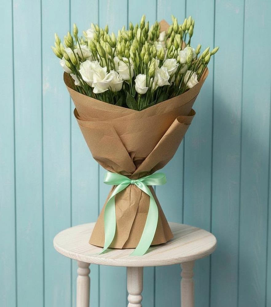 Букет цветов из: Лизиантусы в Когалыме