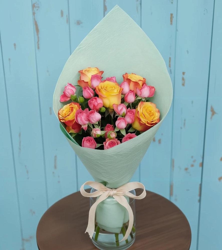 Букет цветов из: Розы в Когалыме