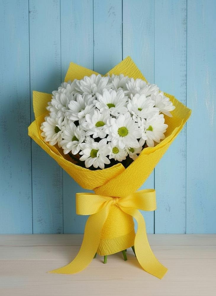 Букет цветов из: Хризантемы в Когалыме