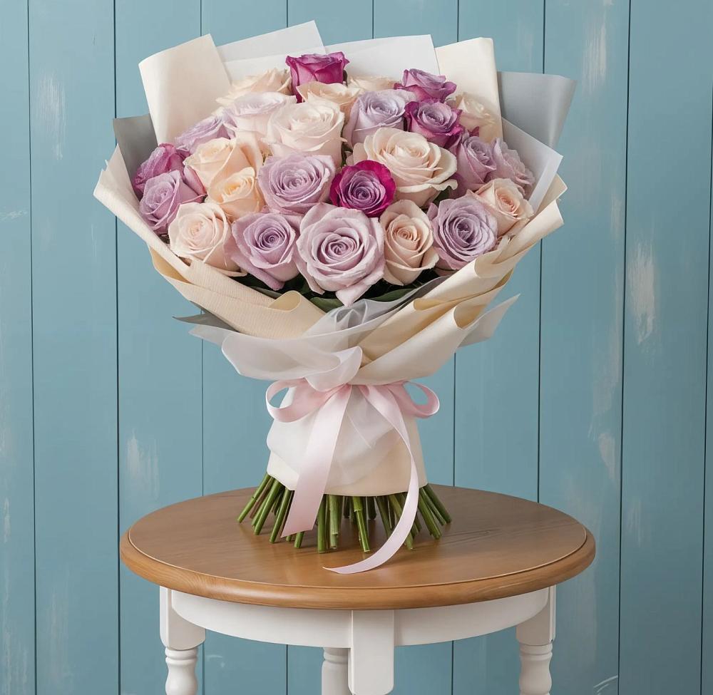 Букет цветов из: Розы в Когалыме