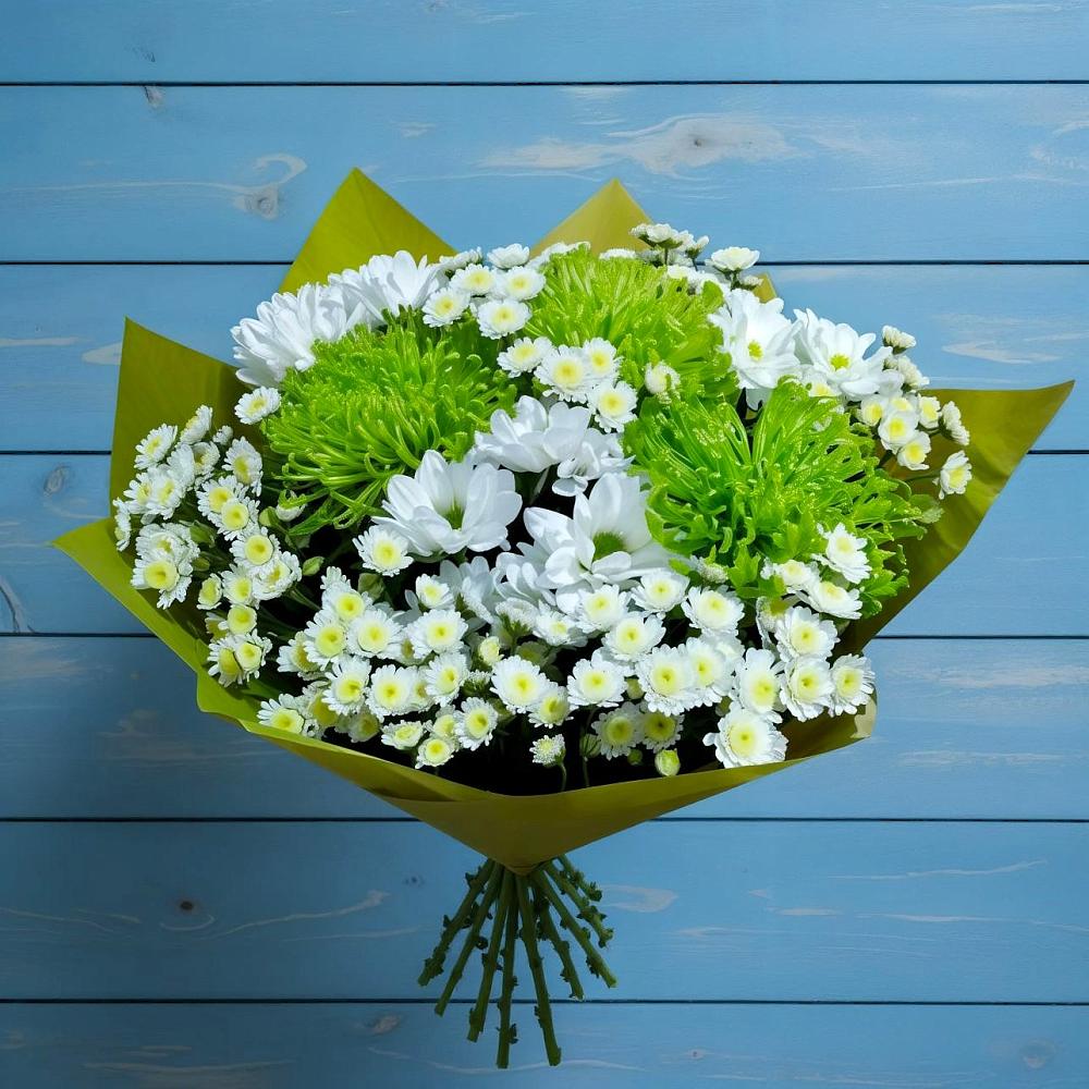 Букет цветов из: Хризантемы в Когалыме