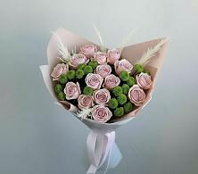 Букет цветов из:  Розы и Хризантемы #REPLACE_PRED# Когалыме