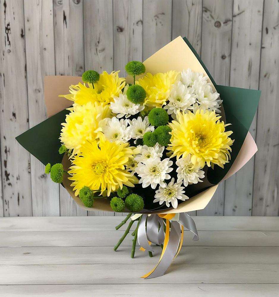 Букет цветов из: Хризантемы в Когалыме