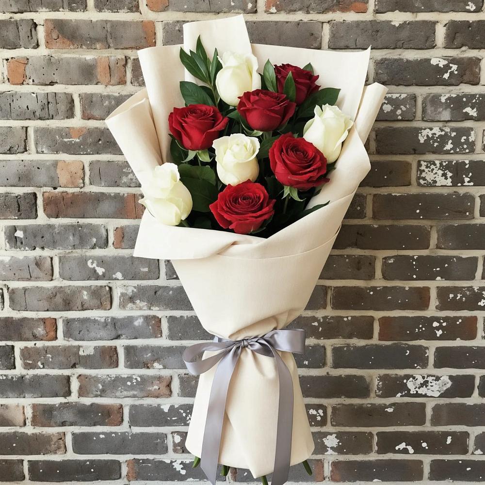 Букет цветов из: Розы в Когалыме