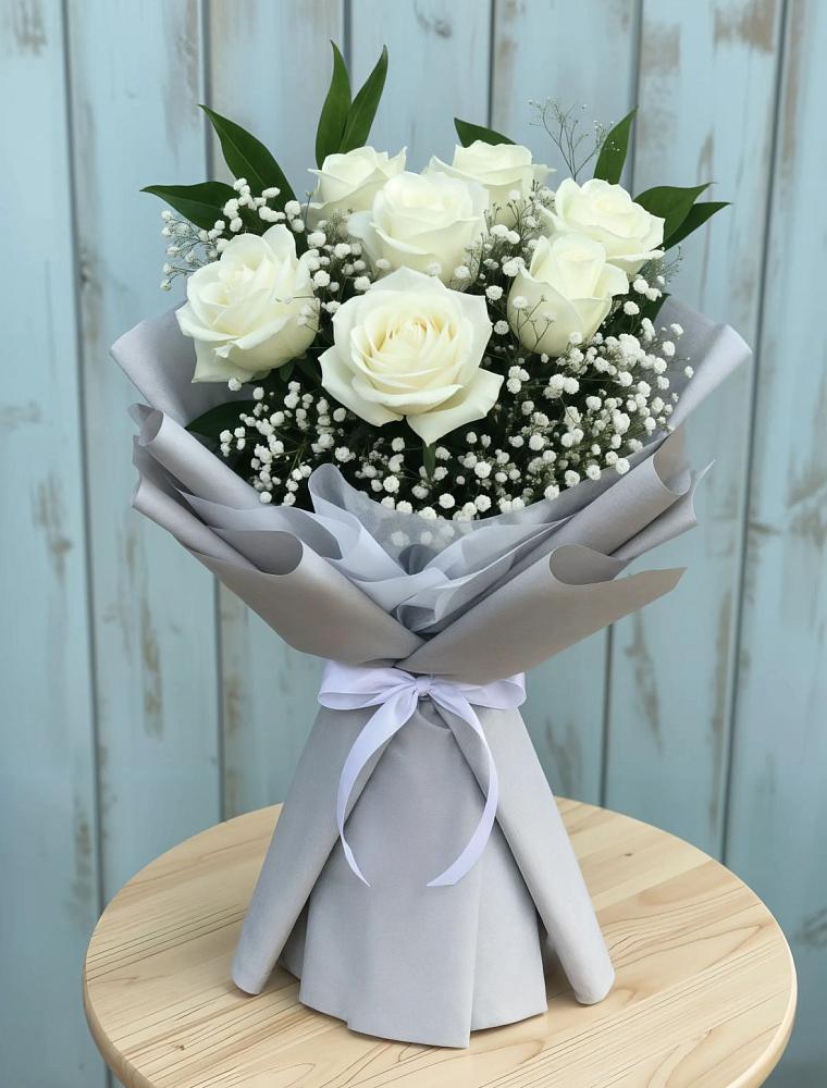 Букет цветов из: Розы в Когалыме