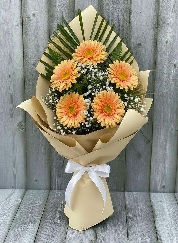 Букет цветов из: Герберы в Когалыме
