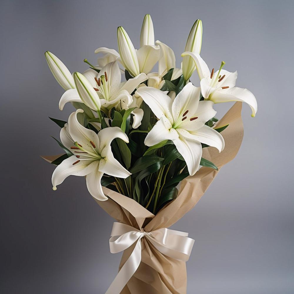 Букет цветов из: Лилии в Когалыме
