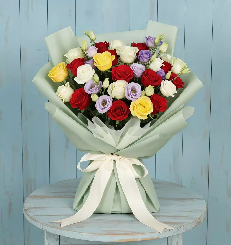 Букет цветов из: Розы в Когалыме