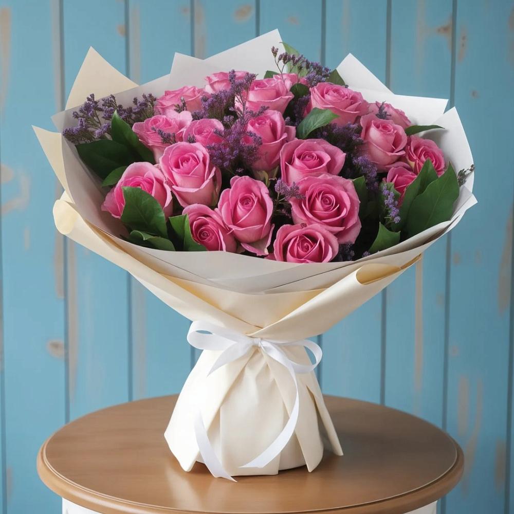 Букет цветов из: Розы в Когалыме